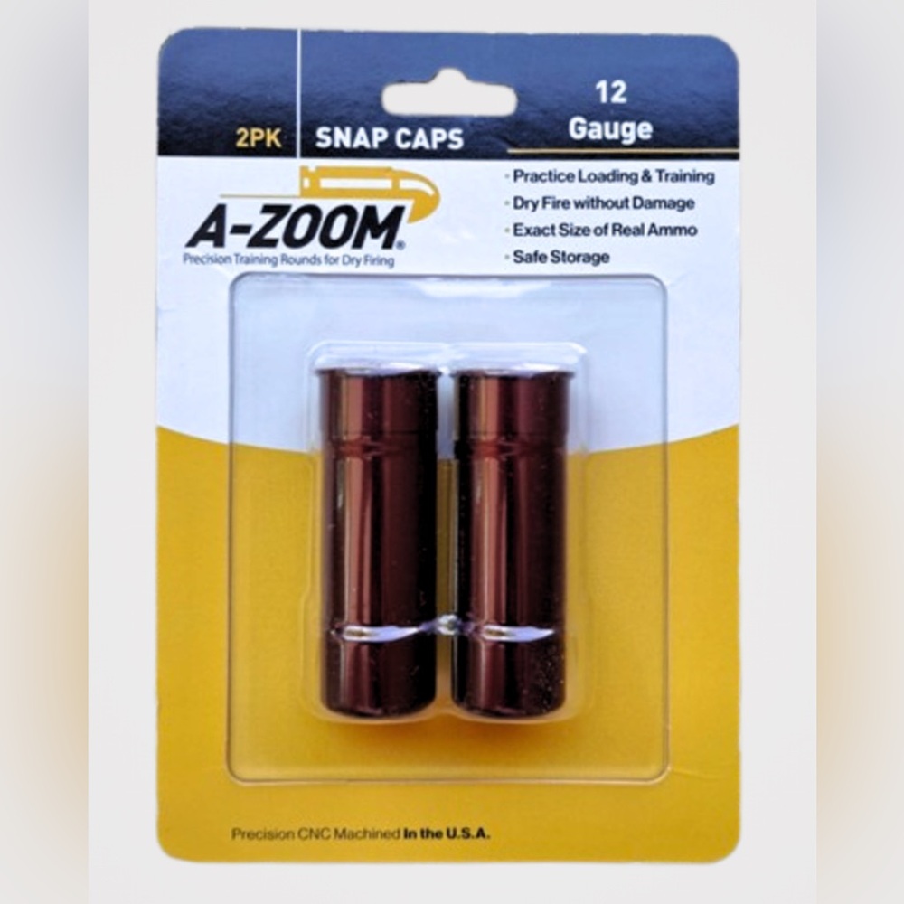 A-ZOOM 12G SNAP CAPS 2PK